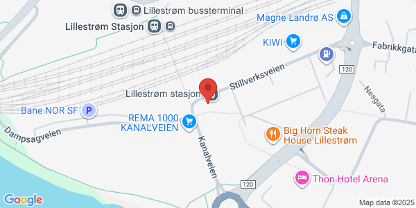 Map displaying event location