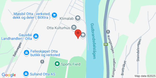 Map displaying event location