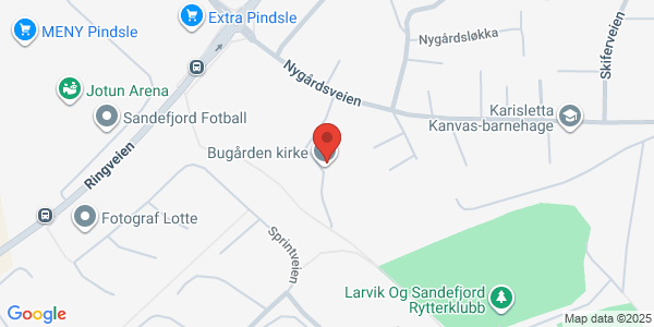 Map displaying event location