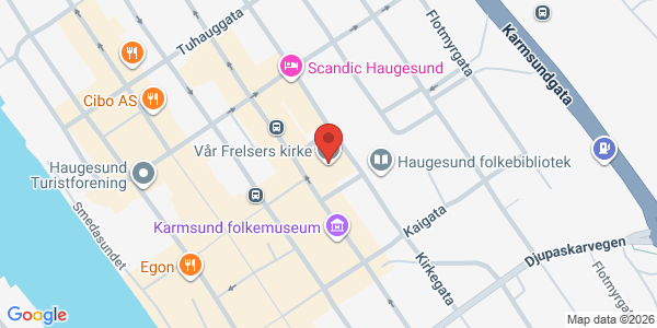 Map displaying event location