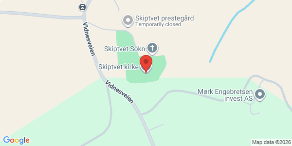Kart som viser hvor arrangementet foregår