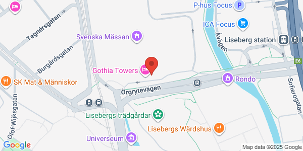 Map displaying event location