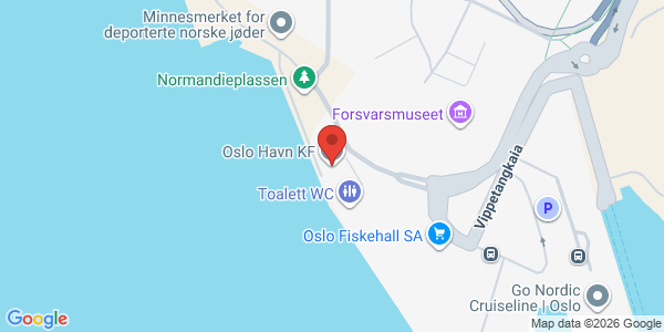 Map displaying event location