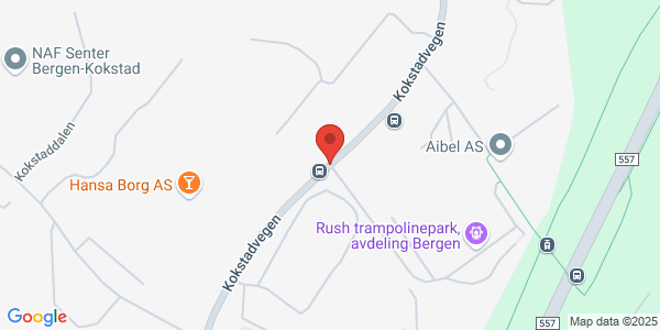Map displaying event location