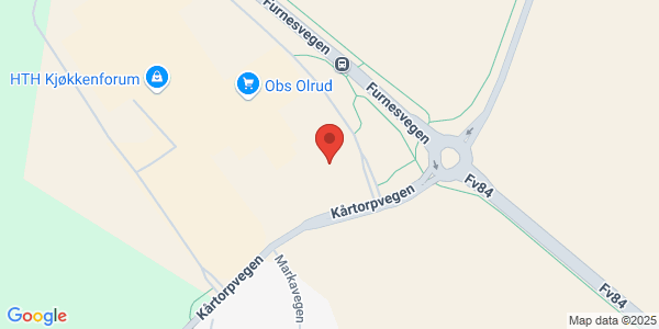 Map displaying event location