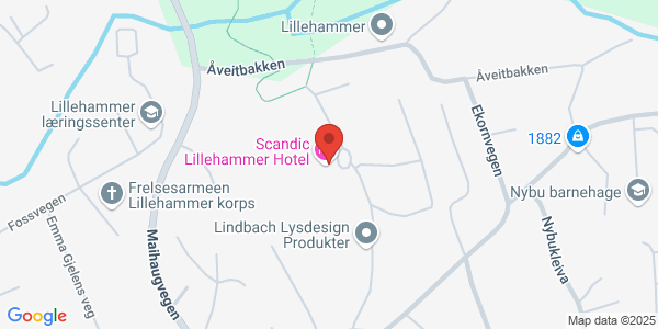 Map displaying event location