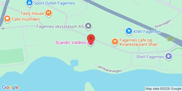 Map displaying event location