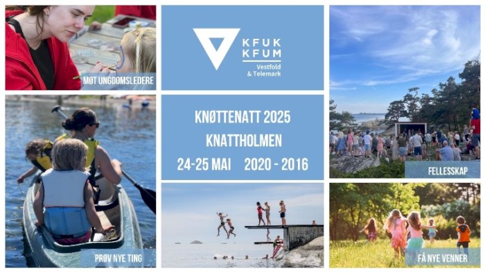 Knøttenatt 2025 (for barn født 2016-2020 med voksen ledsager)