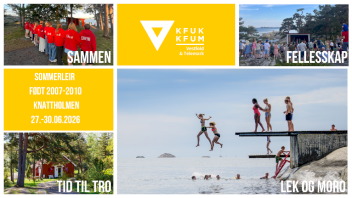 Sommerleir 2026 (Ungdom født 2007-2010)