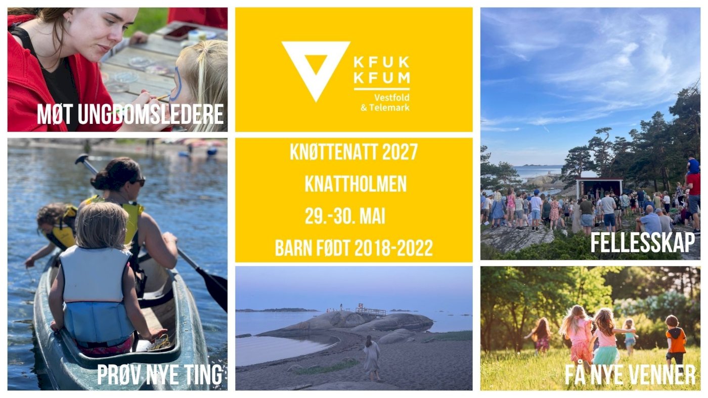 Knøttenatt 2027 (for barn født 2018-2022 med voksen ledsager)