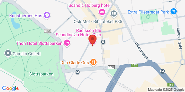 Map displaying event location