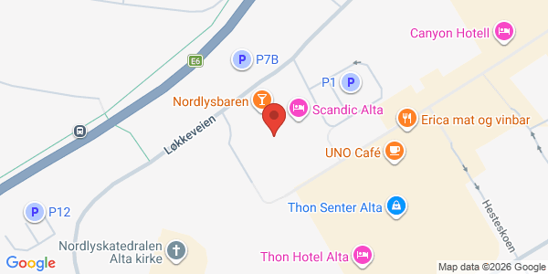 Map displaying event location