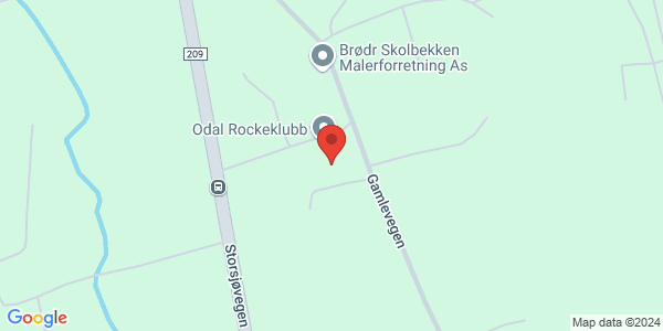 Map displaying event location
