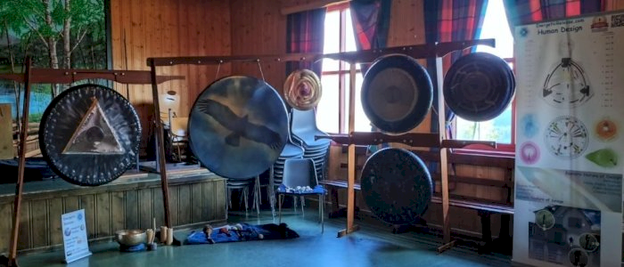 Gong og Lydbad hos Yoga og Helse, Ålesund