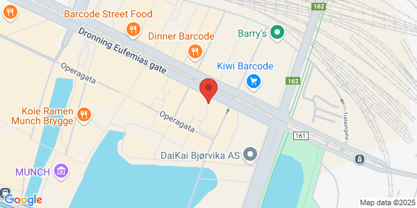 Map displaying event location