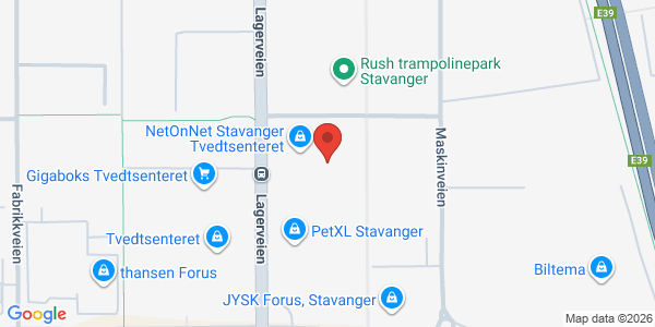 Map displaying event location