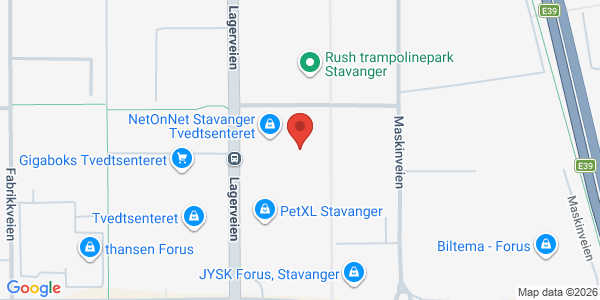 Map displaying event location