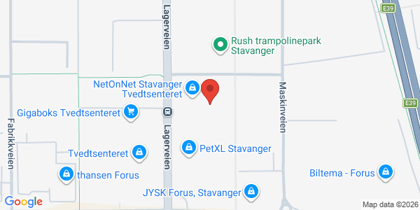 Map displaying event location