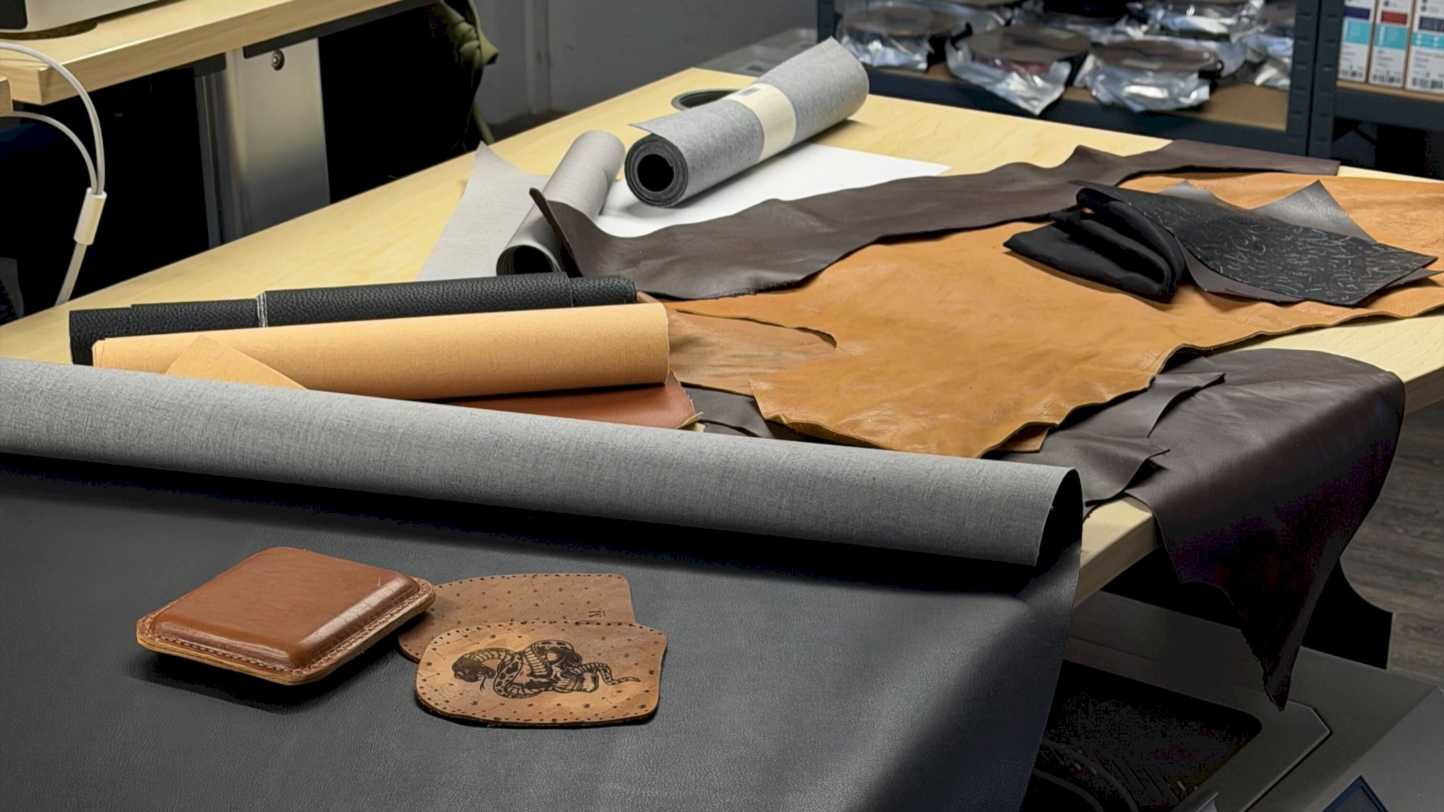 Laser Cutting on Leather,  Course [14 days of membership included for private, non-commercial use*]