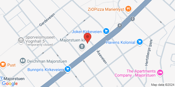 Map displaying event location