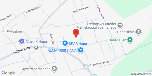 Map displaying event location