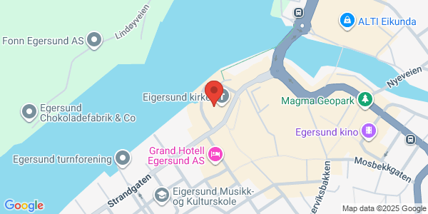 Map displaying event location