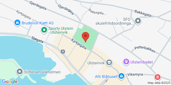 Map displaying event location