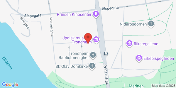 Map displaying event location