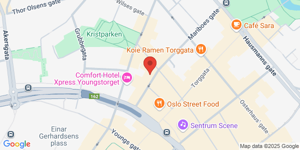 Map displaying event location