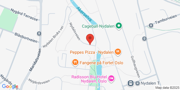 Map displaying event location