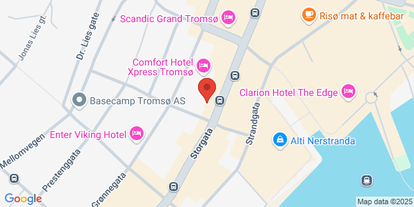 Map displaying event location