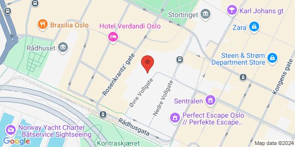 Map displaying event location