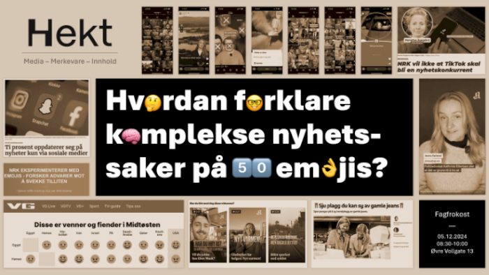 Hvordan forklare komplekse nyhetssaker på 50 emojis?