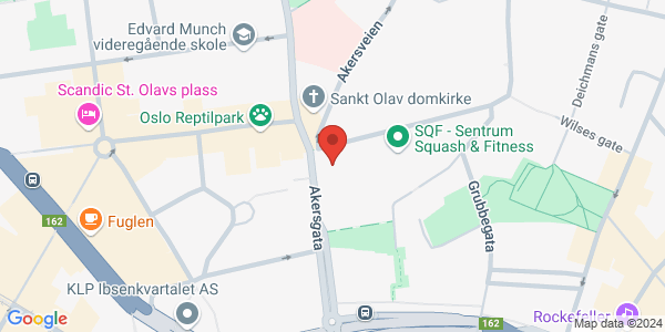 Map displaying event location