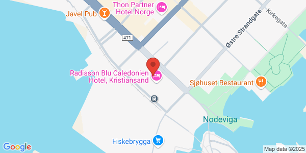 Map displaying event location