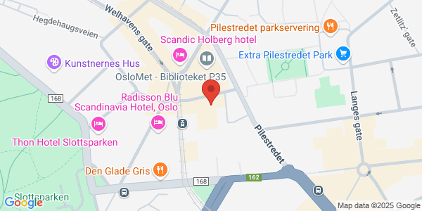 Map displaying event location