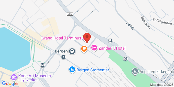 Map displaying event location