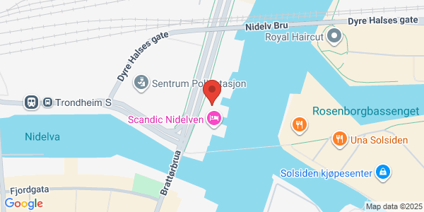 Map displaying event location