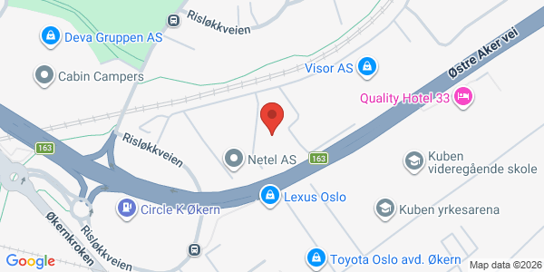 Map displaying event location