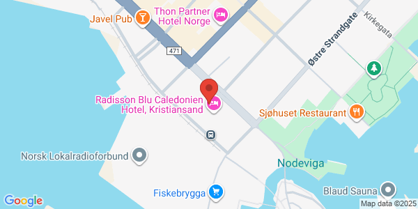 Map displaying event location
