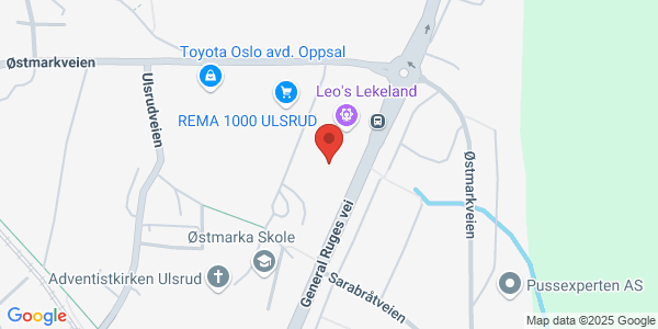 Map displaying event location