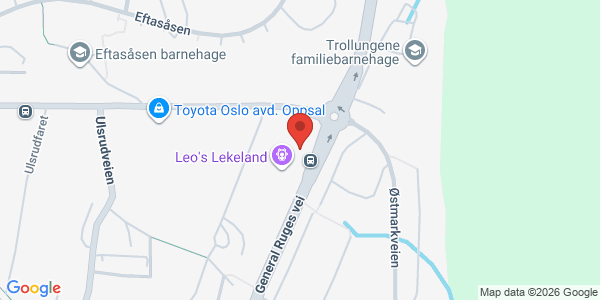Map displaying event location
