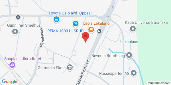 Map displaying event location
