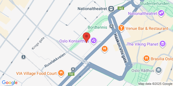 Map displaying event location