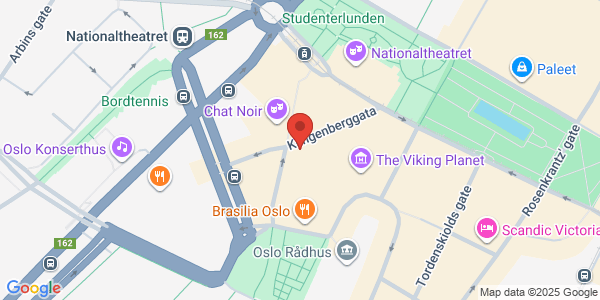 Map displaying event location