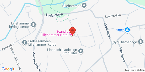 Map displaying event location