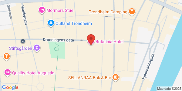 Map displaying event location