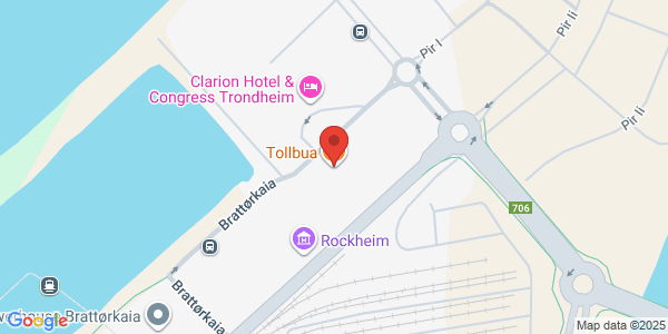 Map displaying event location