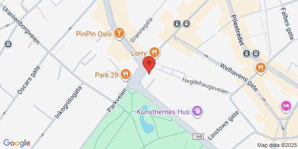 Map displaying event location