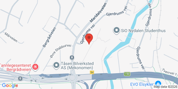 Map displaying event location